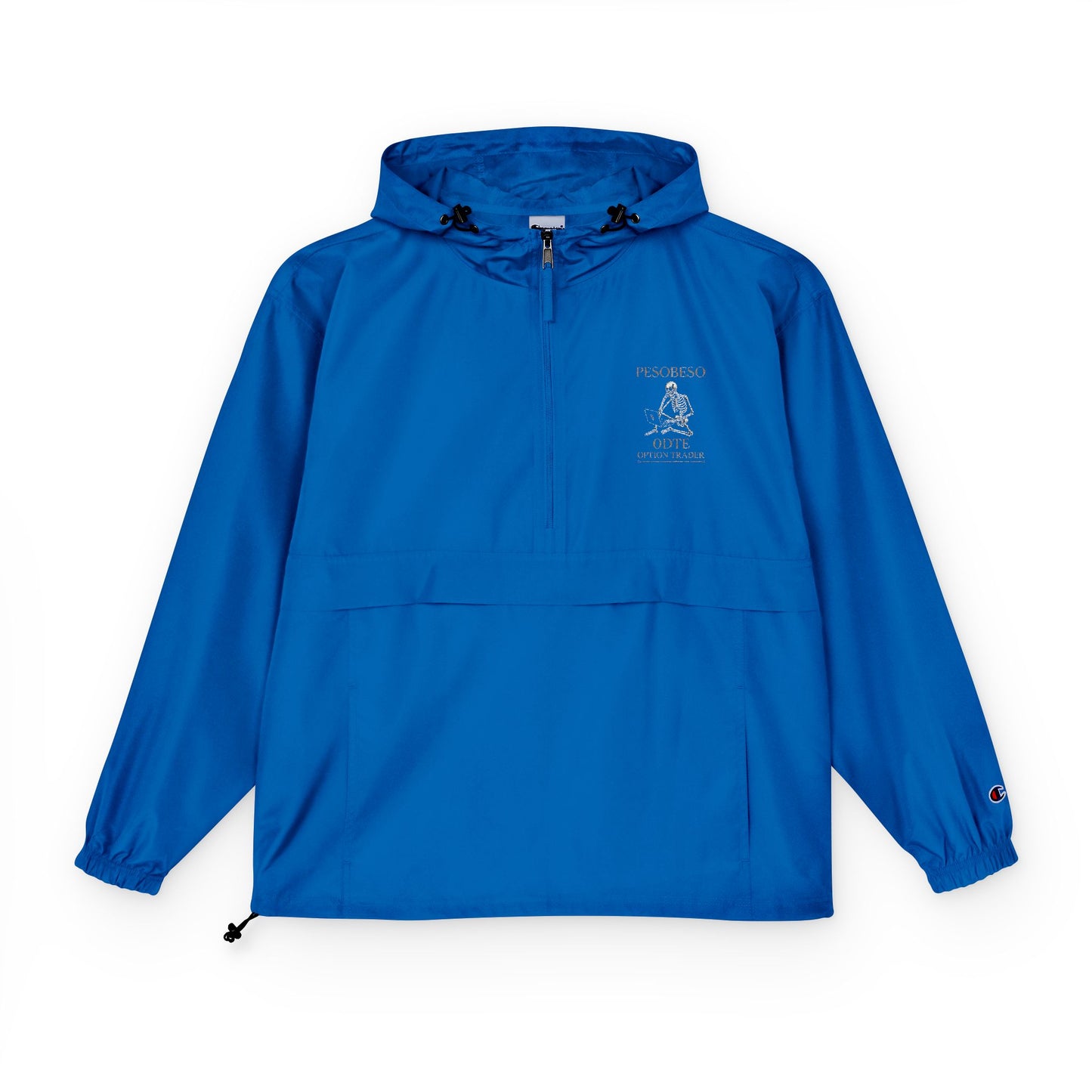 Champion Unisex Packable Anorak Jacket - Stylish, Lightweight Rain Jacket for Outdoor Adventures